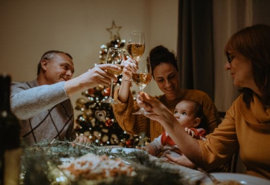 Noël en famille avec bébé